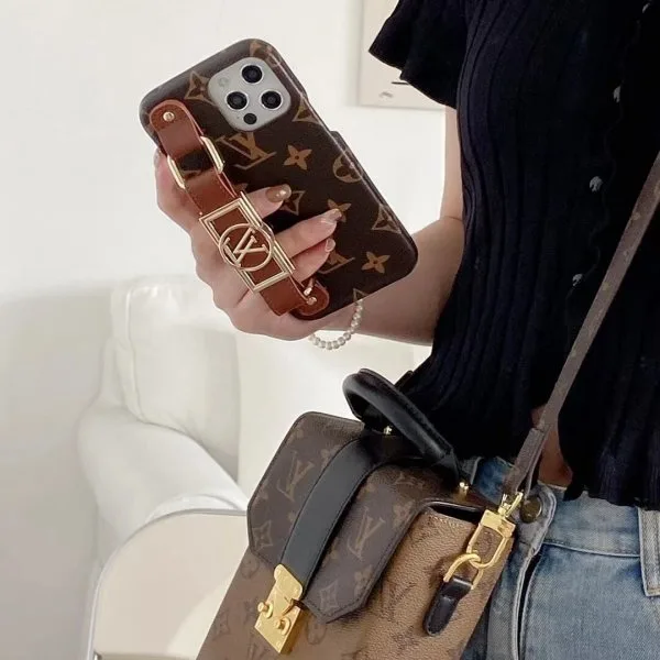 Louis Vuitton Wrist Strap Band iPhone Case Louis Vuitton Wrist Strap Band iPhone Case