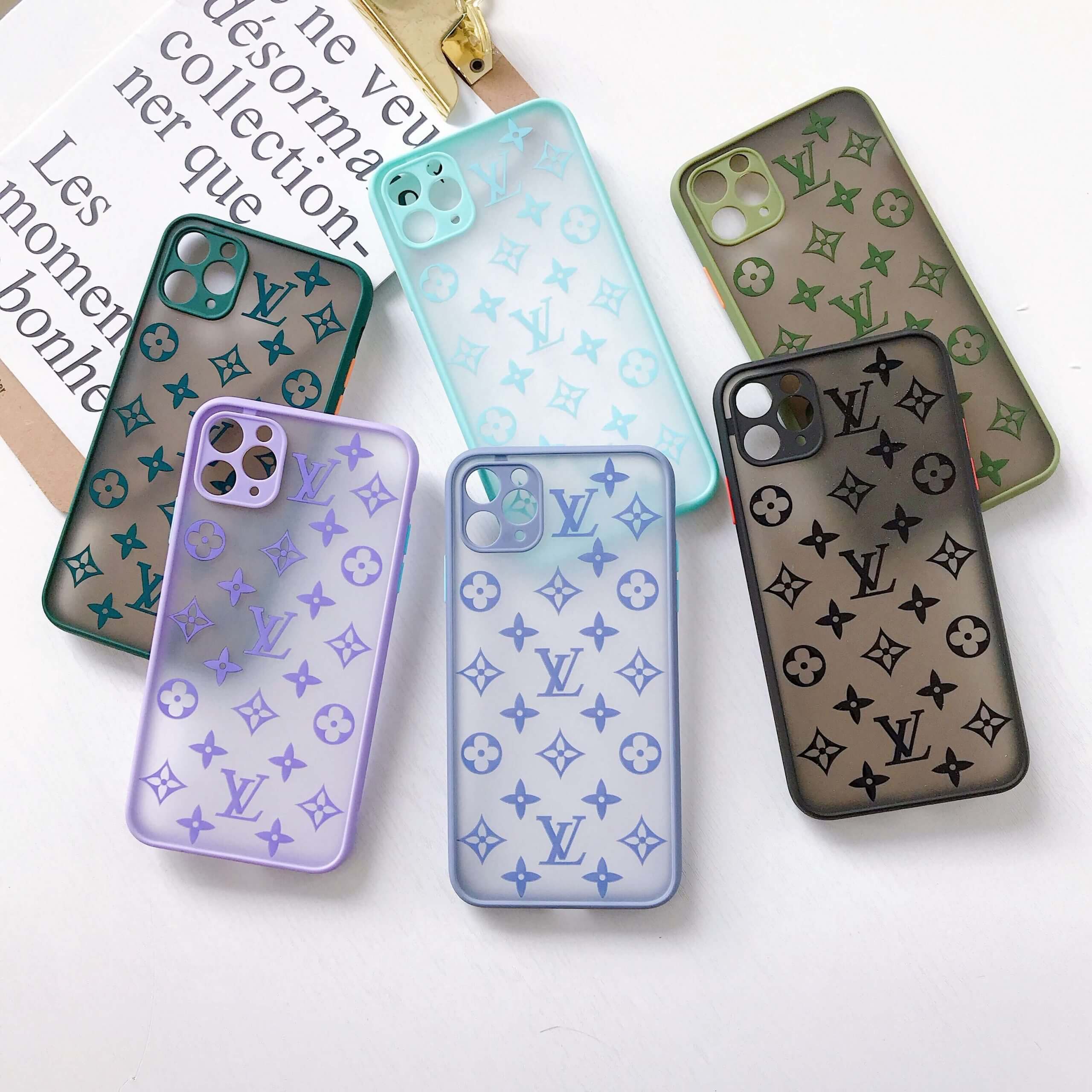 clear lv phone cases