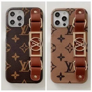 iPhone 14/ 14 Max/ 14 Pro/ 14 Pro Max Louis Vuitton Wrist Strap Band Case
