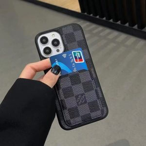 Louis Vuitton Leather Card Slot Case for Samsung Galaxy S10 - S22 Ultra Note 10 Note 20 Ultra - Damier Louis Vuitton Leather Card Slot Case for Samsung Galaxy S10 - S22 Ultra Note 10 Note 20 Ultra - Damier