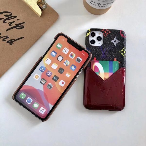 Louis Vuitton Card Slot Case for iPhone 11 12 13 14 15 16 Pro Max Louis Vuitton Card Slot Case for iPhone 11 12 13 14 15 16 Pro Max