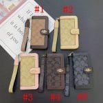 Coach Leather Folio Wallet Case for Samsung Galaxy