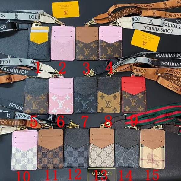 Louis Vuitton Work ID Card Holder Necklace