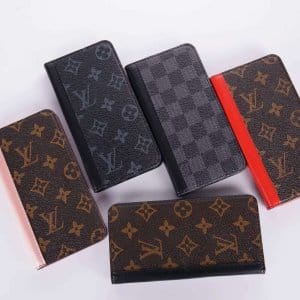 LOUIS VUITTON Wallet Flip Case for iPhone 7/8