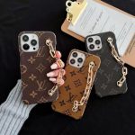 iPhone 13 Pro Louis Vuitton Wrist Strap Band Case