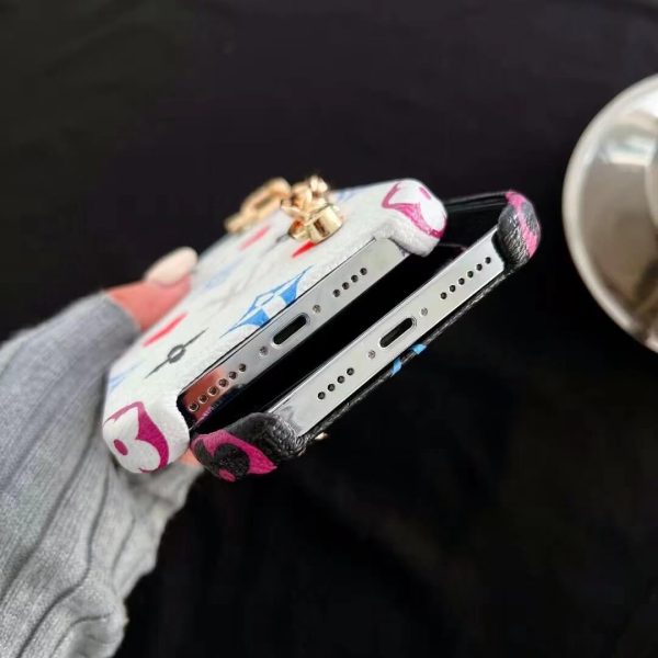 iPhone 13 Pro Louis Vuitton Wrist Strap Band Case