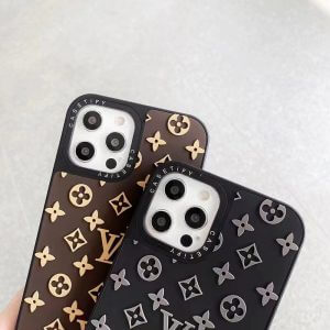 Louis Vuitton 3D Silicone Case for iPhone 11 12 13 14 Pro Max Xs Max XR 7 8 Plus