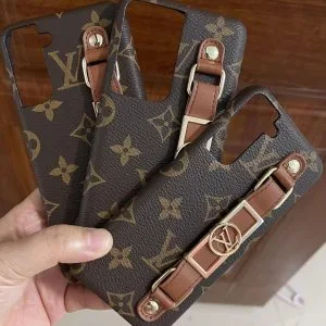 Louis Vuitton Wrist band Case for Samsung Galaxy S21 Louis Vuitton Wrist band Case for Samsung Galaxy S21