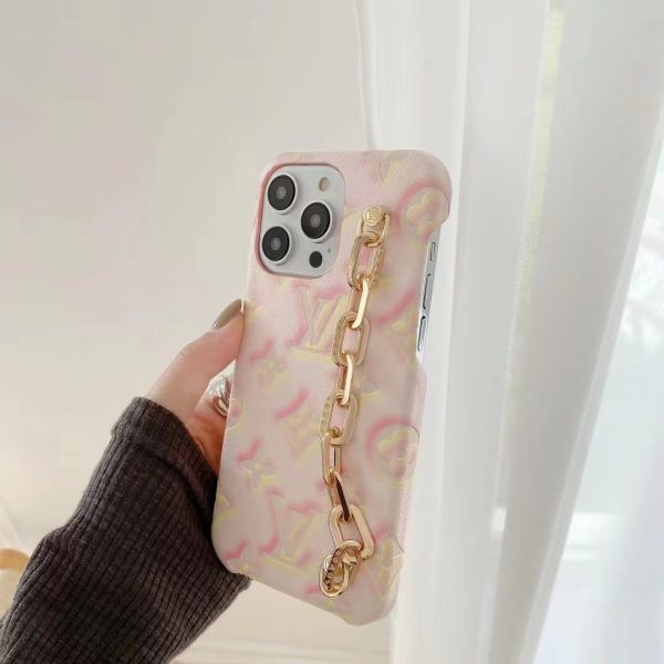 Fashion Pattern Double Clip Strap with Wrist Strap Phone Cover Case for  iPhone 14 13 12 11 Pro Max Luxury,lv,eywd,gs,for iPhone 11 pro