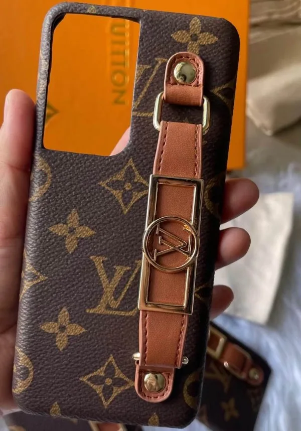 Louis Vuitton Wrist band Case for Samsung Galaxy S22 Ultra Louis Vuitton Wrist band Case for Samsung Galaxy S22 Ultra