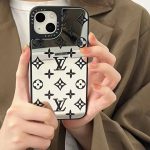 Louis Vuittion Smooth Mirror Case for iPhone 13 12 11 Pro Max Xs Max XR