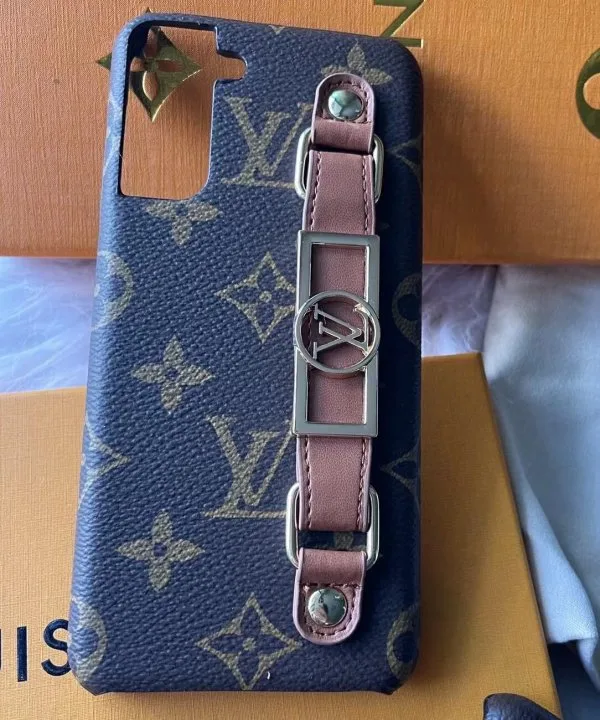 Louis Vuitton Wrist band Case for Samsung Galaxy S22 Ultra Louis Vuitton Wrist band Case for Samsung Galaxy S22 Ultra