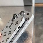Louis Vuitton Slim Silver Case for iPhone 11 12 13 Pro Max Xs Max XR 7 8 Plus