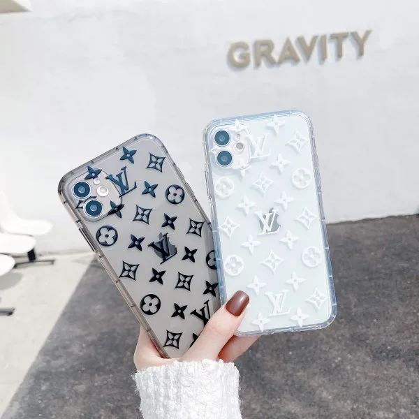 Super Thin Clear Louis Vuittion Case for iPhone 7 - 12 Pro Max