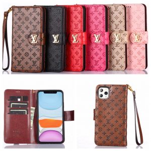 iPhone 12 Series Louis Vuitton Embossed Wallet Case