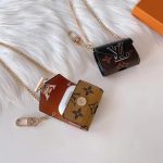 Louis Vuitton Leather Bag Airpods 1 & 2 Case