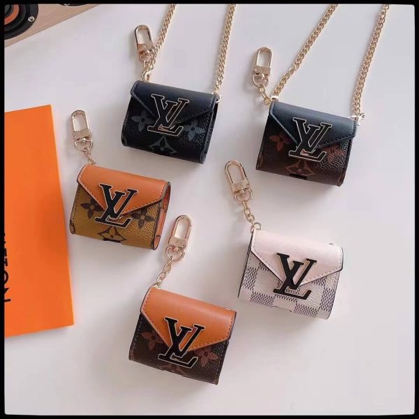 Louis Vuitton Leather Bag Airpods Pro Case