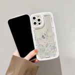 Louis Vuitton Glitter Quicksand Clear Case iPhone 13 12 11 Pro Max Xs Max XR