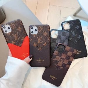 Louis Vuitton Card Slot Holder Case iPhone 12 Pro Max