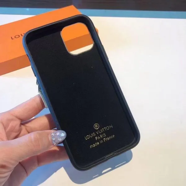 Zipper Pouch Louis Vuitton Case for iPhone 11 - 16 Pro, Max