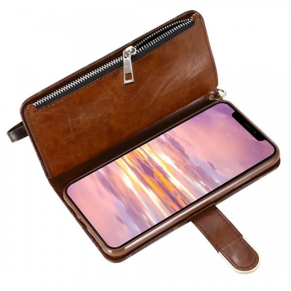 Louis Vuitton Zipper Wallet Folio Case for iPhone 12 - 16 Pro & Max Louis Vuitton Zipper Wallet Folio Case for iPhone 12 - 16 Pro & Max