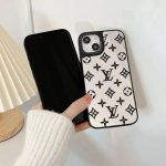 Louis Vuittion Smooth Mirror Case for iPhone 13 12 11 Pro Max Xs Max XR