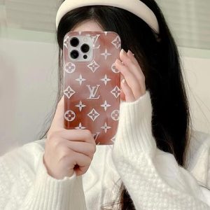 Louis Vuitton Cute Thin Case for iPhone 11 12 13 14 Pro Max