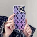 Louis Vuitton Laser discoloration Thin Case for iPhone 14 13 12 11 Pro Max