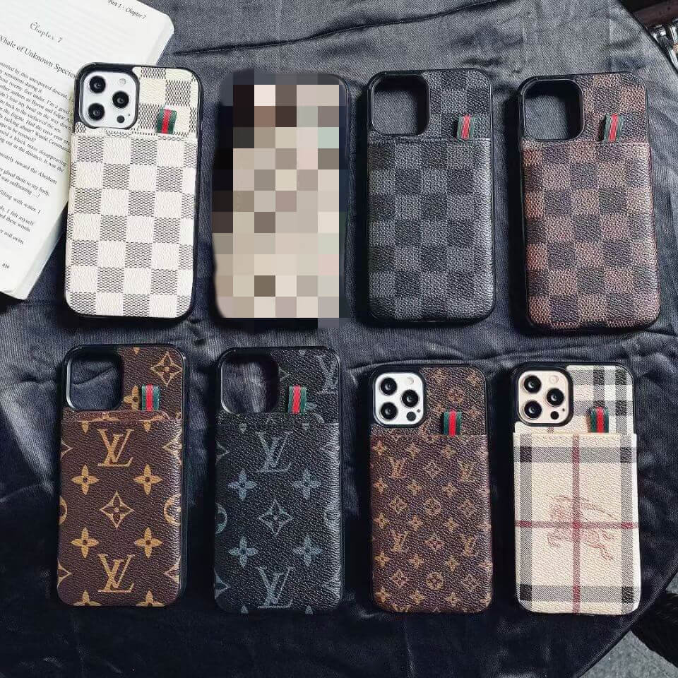Louis Vuitton Card Holder Case for iPhone 12 Pro Max - Luxury