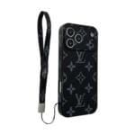 Chic LV Wristlet Case for iPhone 17 Series | Full-Wrap Monogram Leather & Hand Strap