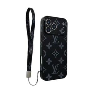 Chic LV Wristlet Case for iPhone 17 Series | Full-Wrap Monogram Leather & Hand Strap Chic LV Wristlet Case for iPhone 17 Series | Full-Wrap Monogram Leather & Hand Strap