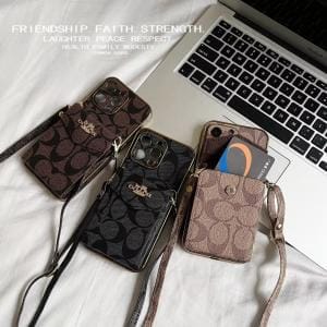 Crossbody Coach Organ Card Holder iPhone Case Crossbody Coach Organ Card Holder iPhone Case