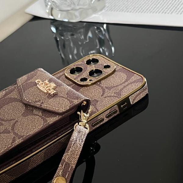 Crossbody Coach Organ Card Holder iPhone Case Crossbody Coach Organ Card Holder iPhone Case