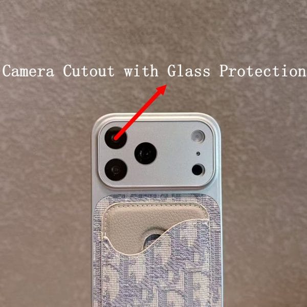 Saddle Magnetic Card Holder Case for iPhone 14 - 17 Series