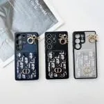 Classic Louis Vuitton Wallet Folio Leather Case for iPhone 16 14 12 13 15 Pro Max - Bright colors