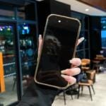 LV Case for iPhone 17/ 17 Pro/ 17 Pro Max/ Air Slim Metallic Edge Design with Card Slot