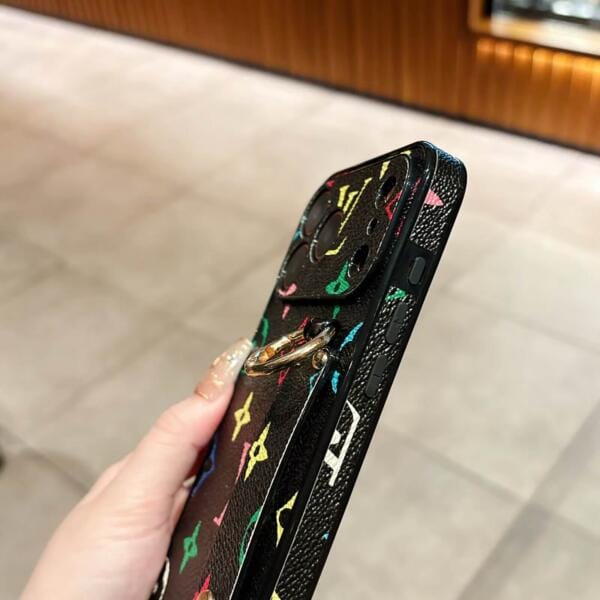 Louis Vuitton Case with Secure Grip Wristband for iPhone 17 Pro & Series | Full 360° Protection Louis Vuitton Case with Secure Grip Wristband for iPhone 17 Pro & Series | Full 360° Protection