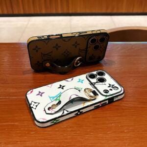 Louis Vuitton Case with Secure Grip Wristband for iPhone 17 Pro & Series | Full 360° Protection