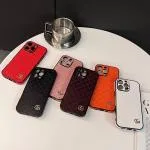 Louis Vuitton Stripe Leather Thin iPhone Case