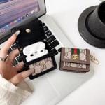 Gucci Airpods Leather Case