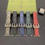 Louis Vuitton Premium Genuine Leather Apple Watch Strap Band
