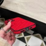 Gucci Embossed Leather Full Cover iPhone Case