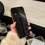 Gucci Embossed Leather Full Cover iPhone Case