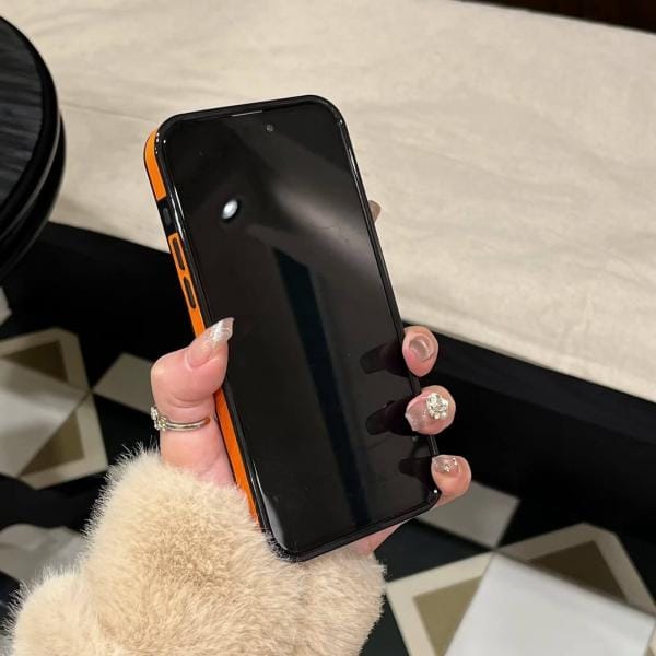 Gucci Embossed Leather Full Cover iPhone Case
