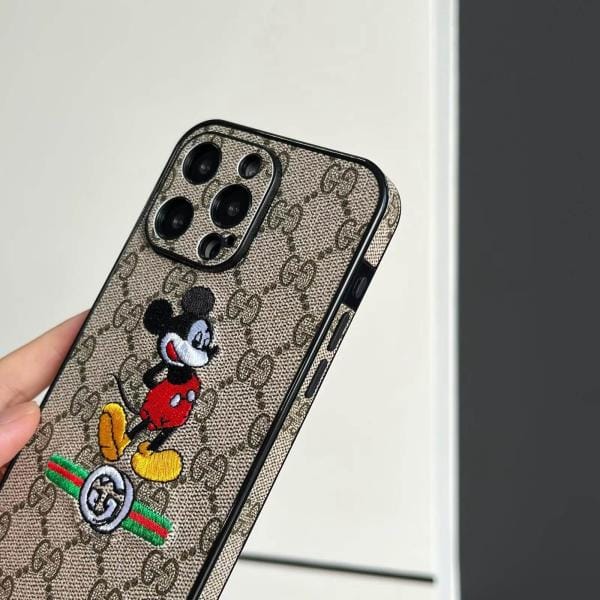 Premium Gucci Animal Embroidered Full Cover Phone Case