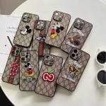 Premium Gucci Animal Embroidered Full Cover Phone Case