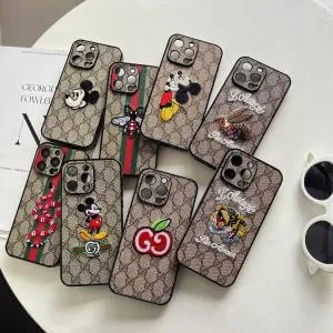 Premium Gucci Animal Embroidered Full Cover Phone Case
