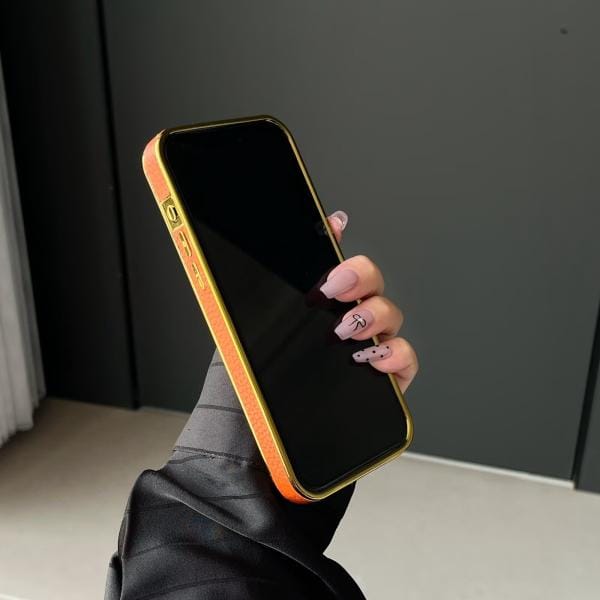 Hermes Leather iPhone Case