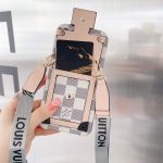 LOUIS VUITTON Back Flip Wallet Case for iPhone 13 Pro Max