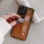 iPhone 13 Pro Max Louis Vuitton Wrist Strap Band Wallet Case